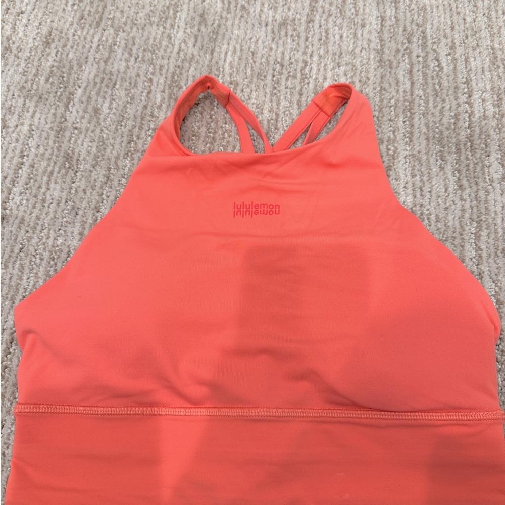 Lululemon High neck Long line Sports Bra